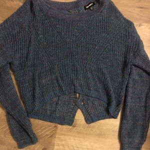 Express sweater xs blue multicolor